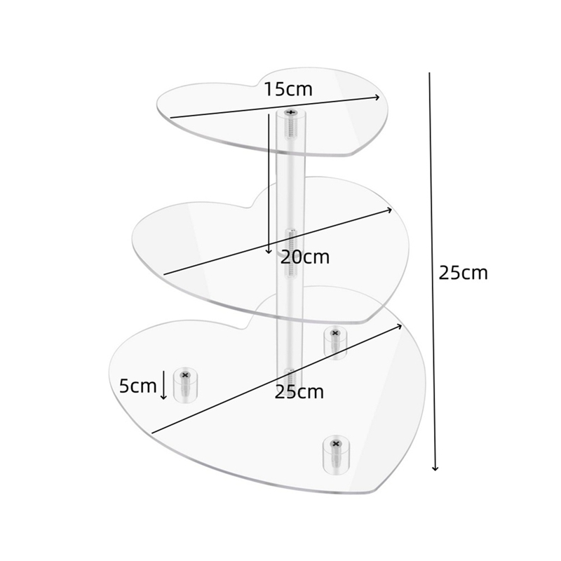 3 Tier Cupcake Stand with Base - Cupcake Stand Tier 评论和价格