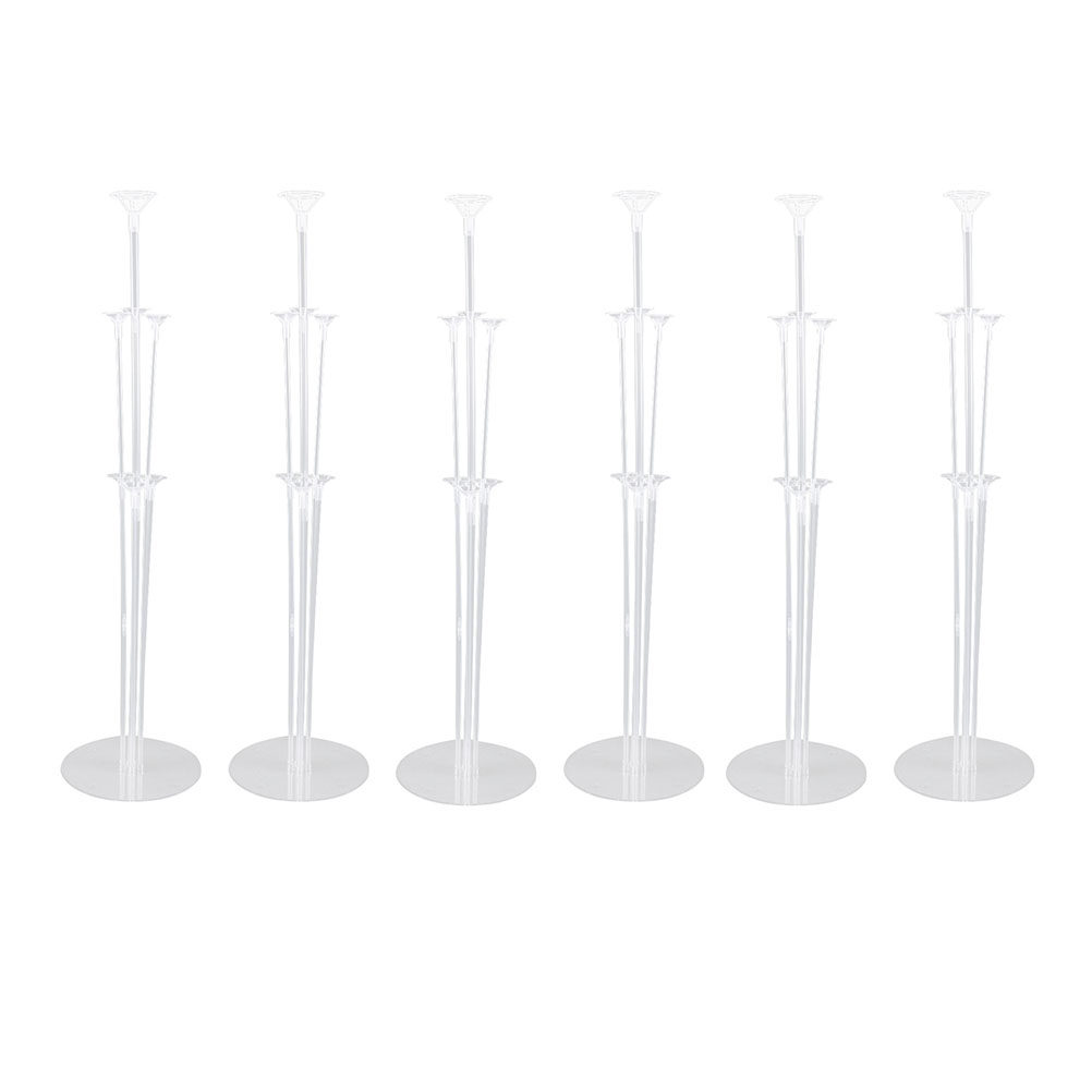 6 Pcs Balloons Holders Sticks  - Centerpiece Stick 评论和价格
