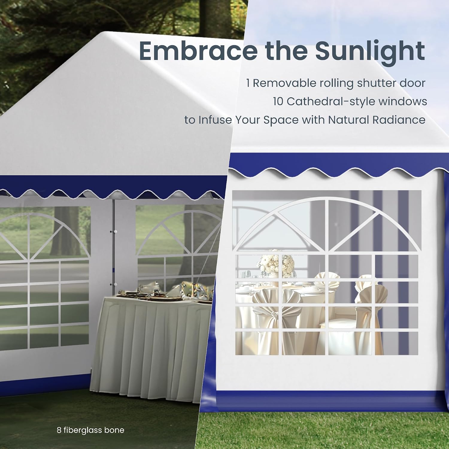Tent for Party 16x32ft, Weddin - Event & Party Supply 评论和价格