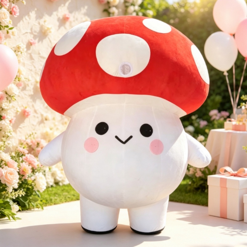 Inflatable Mushroom Mascot Cos - Event & Party Supply 评论和价格