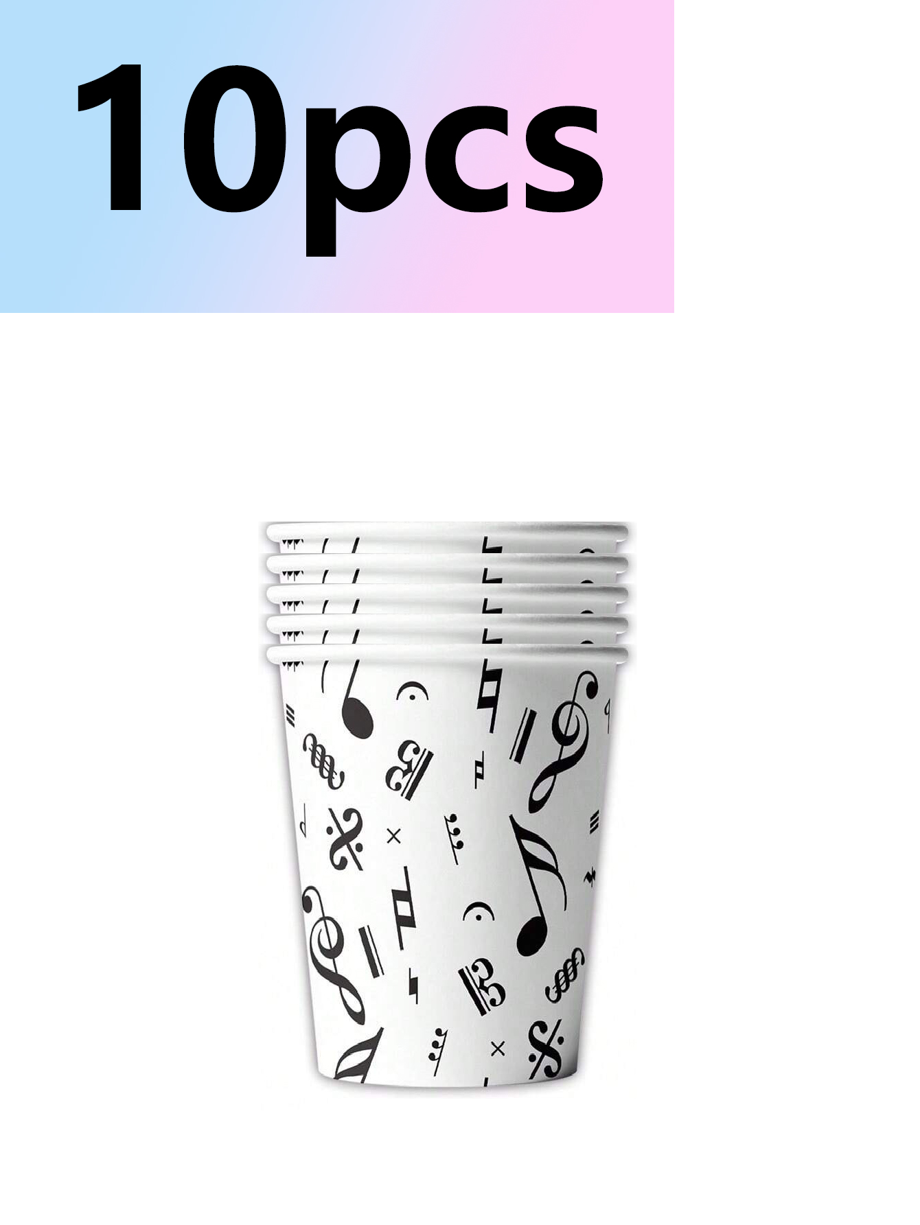 10pcs Music Themed Party Decor - Event Z 评论和价格