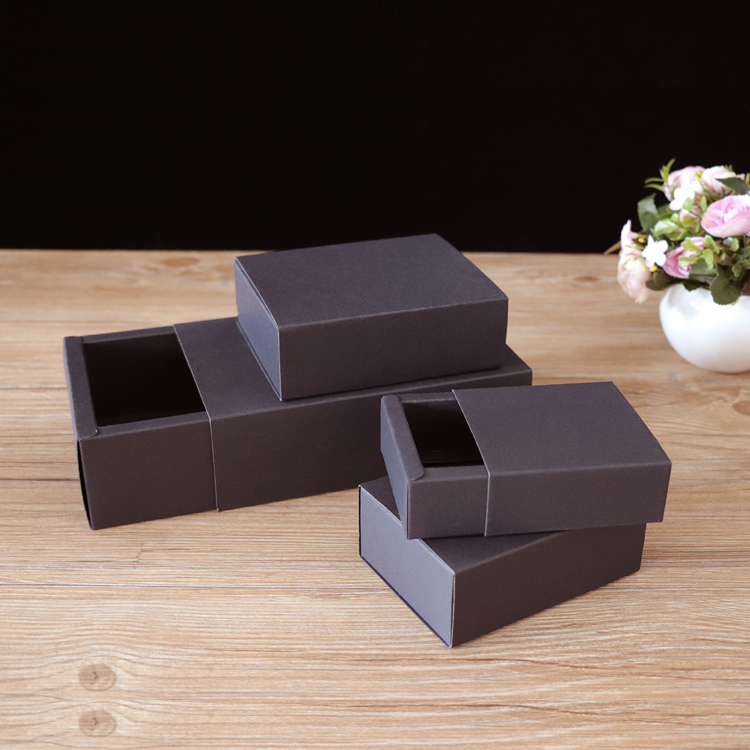 20PCS 350gsm Drawer Kraft Blac - Event Party Box 评论和价格
